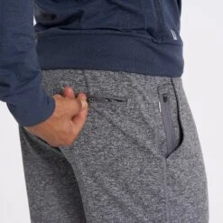 Ponto Short 5" | Heather Grey -TrendSphere 0001 V3005HTG FA22 M ECOMM DETAIL 0594