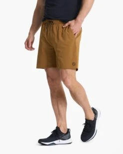 Elevate Kore Short | Caramel -TrendSphere 0047 V382CAR 02064