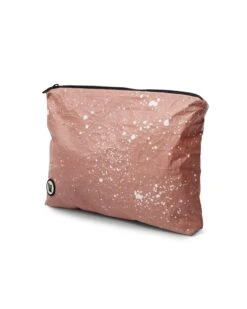 ALOHA-Mid Pouch | Burnt Clay Splatter