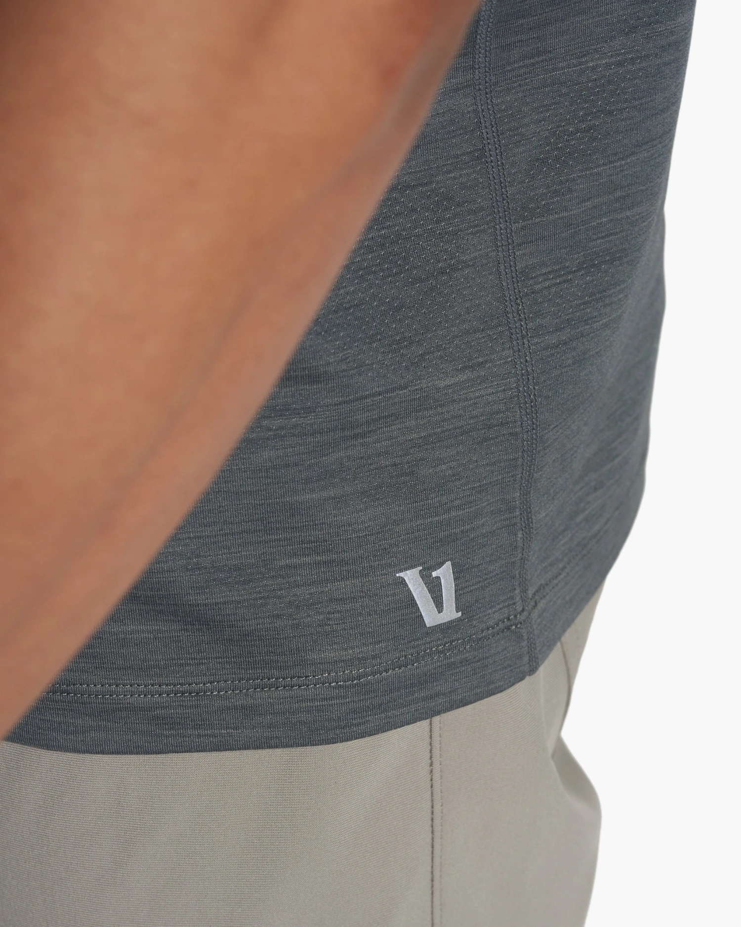 Zephyr Polo | Smoked Beryl Heather 8 Zephyr Polo | Smoked Beryl Heather - Image 6