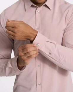 Long Sleeve Bridge Button Down | Cashmere 15 Long Sleeve Bridge Button Down | Cashmere -TrendSphere V1002CMR SP23 M ECOMM TOPS DETAIL 2935 1x1 205894f8 6262 4f69 9b33 baad37454fbd