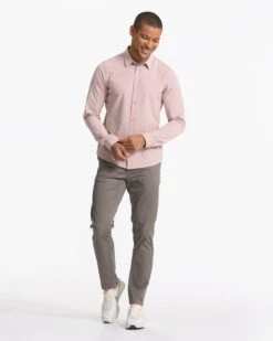 Long Sleeve Bridge Button Down | Cashmere 14 Long Sleeve Bridge Button Down | Cashmere -TrendSphere V1002CMR SP23 M ECOMM TOPS FULL 2889 1X1 43fda1ab e3c8 43ea 8a1a 70a812a1cb43