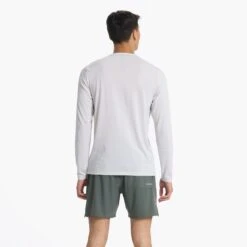 Long Sleeve Current Tech Tee | Salt 10 Long Sleeve Current Tech Tee | Salt -TrendSphere V1003SAL 02821