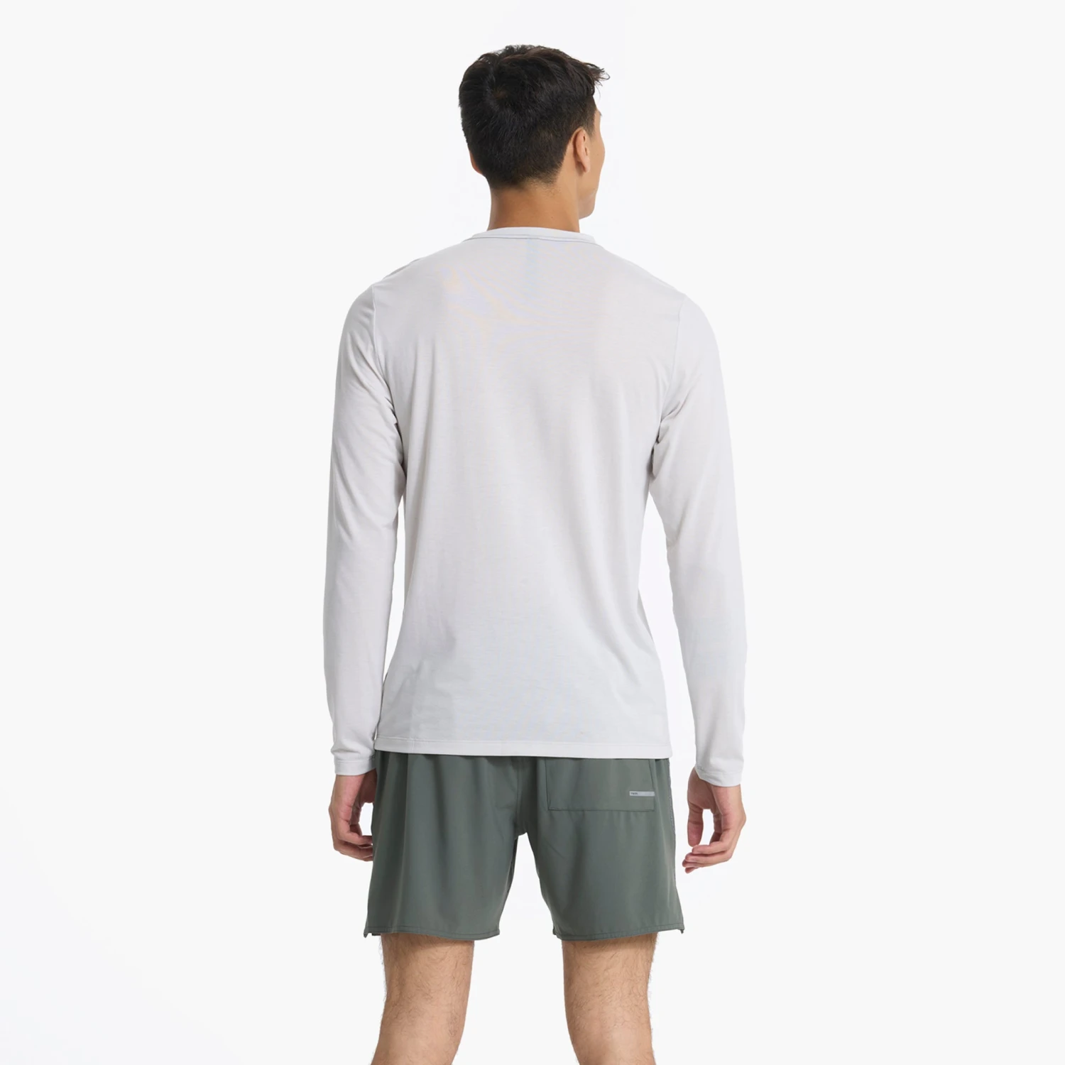 Long Sleeve Current Tech Tee | Salt 6 Long Sleeve Current Tech Tee | Salt - Image 4