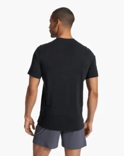 Current Pocket Tee | Black -TrendSphere V1007BLK FA23 M ECOMM TOPS BACK TOPS 5