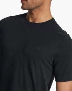 Current Pocket Tee | Black -TrendSphere V1007BLK FA23 M ECOMM TOPS DETAIL 7