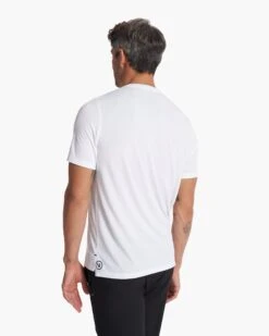 Current Pocket Tee | White -TrendSphere V1007WHT FA23 M ECOMM TOPS BACK TOPS 2