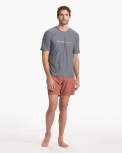 Short Sleeve Uluwatu 23 Water Tee | Charcoal Heather -TrendSphere V1008HCC SP23 M ECOMM TOPS FULL 0843 1x1 4adfd951 dd79 4405 8ffc 732b358ca585