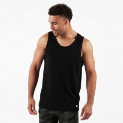 Tuvalu Stretch Tank | Black -TrendSphere V105BLK 2
