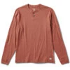 Long-Sleeve Ever Henley | Copper -TrendSphere V108COP