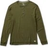 Long-Sleeve Ever Henley | Olive -TrendSphere V108OLV 0