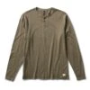 Long-Sleeve Ever Henley | Evergreen -TrendSphere V108ORE 0
