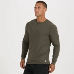 Long-Sleeve Ever Henley | Oregano 13 Long-Sleeve Ever Henley | Oregano -TrendSphere V108ORE 1 02848618 ca6a 48d5 a484 c6f15953a602