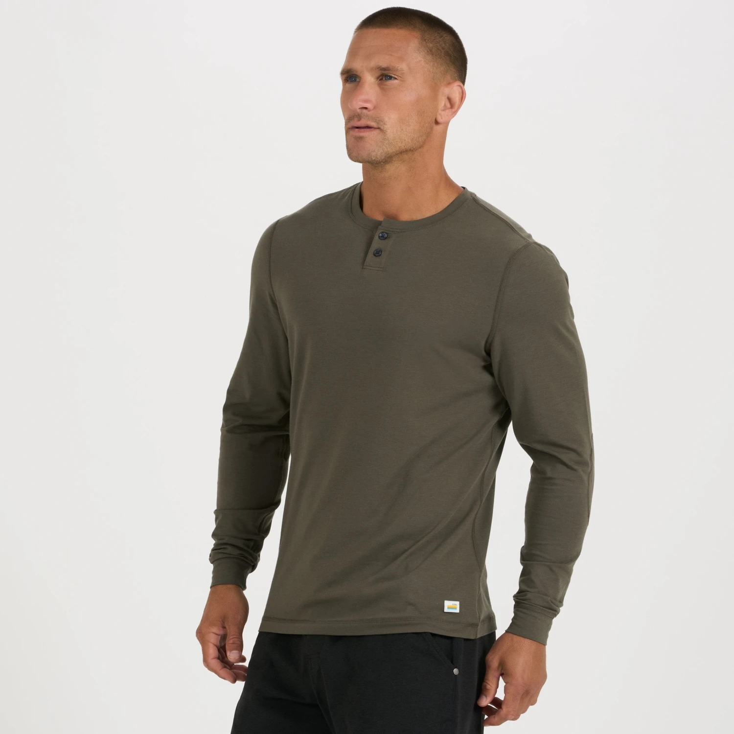 Long-Sleeve Ever Henley | Oregano 8 Long-Sleeve Ever Henley | Oregano - Image 6