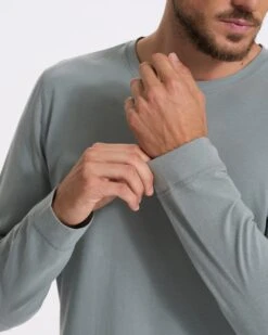 Long Sleeve Ever Henley | Stormy 16 Long Sleeve Ever Henley | Stormy -TrendSphere V108STY SP23 M ECOMM TOPS TOP 3123 1x1 cb1284e5 d038 4265 b88a 380fd75302e4