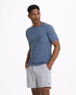 Tradewind Performance Tee | Coastal Heather -TrendSphere V109CLH 10953