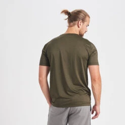 Tradewind Performance Tee | Evergreen Heather