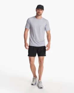 Tradewind Performance Tee | Marble Heather 9 Tradewind Performance Tee | Marble Heather -TrendSphere V109HMB FA23 M ECOMM TOPS FULL 3