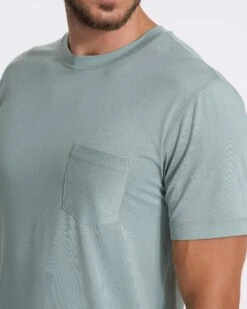 Tradewind Performance Tee | Neptune Heather -TrendSphere V109HNP SP23 M ECOMM TOPS DETAIL 3301 1x1 194a876a 0e5c 40b2 89ca 83124201247c