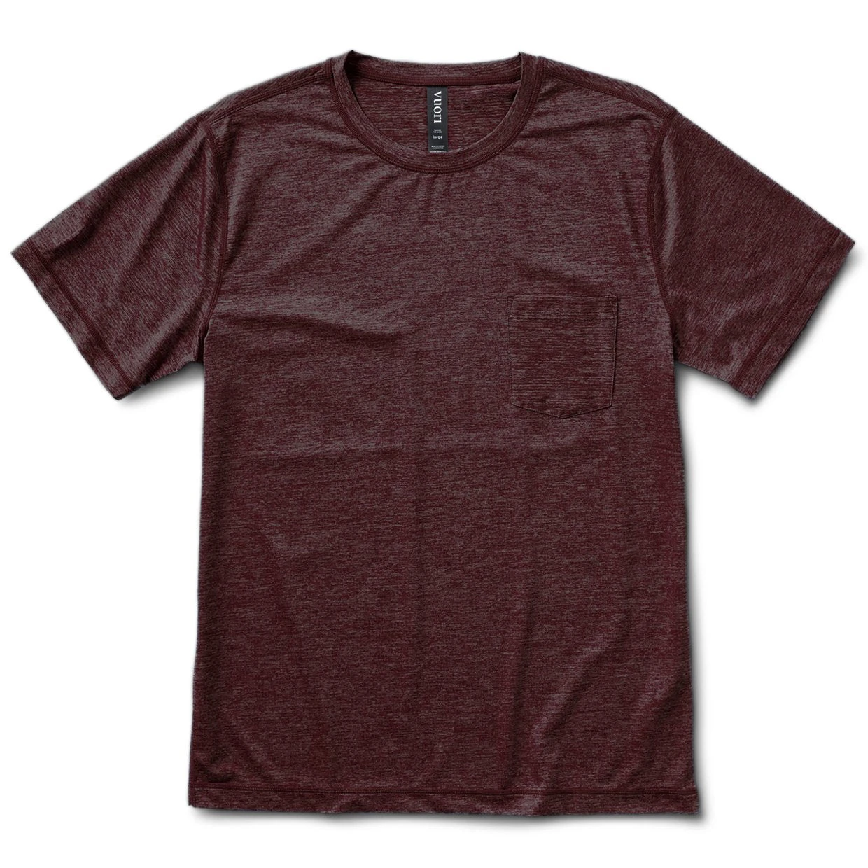 Tradewind Performance Tee | Oxblood Heather 3 Tradewind Performance Tee | Oxblood Heather