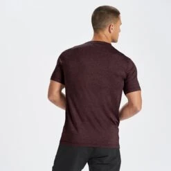 Tradewind Performance Tee | Oxblood Heather 10 Tradewind Performance Tee | Oxblood Heather -TrendSphere V109HOX 3
