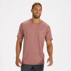 Tradewind Performance Tee | Red Clay Heather -TrendSphere V109HRC 1 b2c8f0a4 4914 4228 97ef 1fe809b2df6a