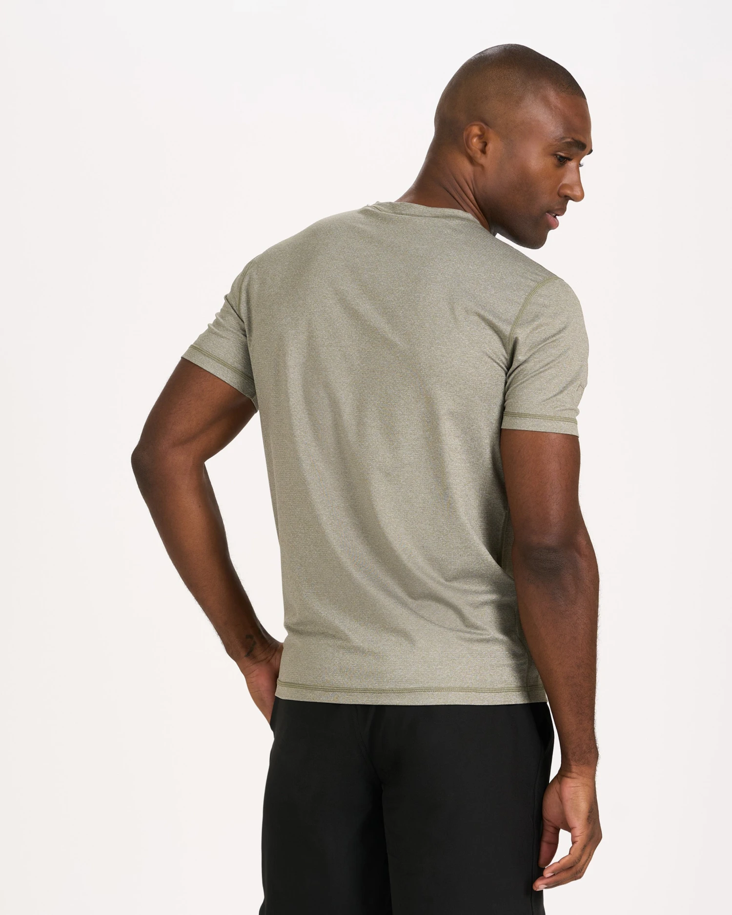 Tradewind Performance Tee | Army Heather 5 Tradewind Performance Tee | Army Heather - Image 3