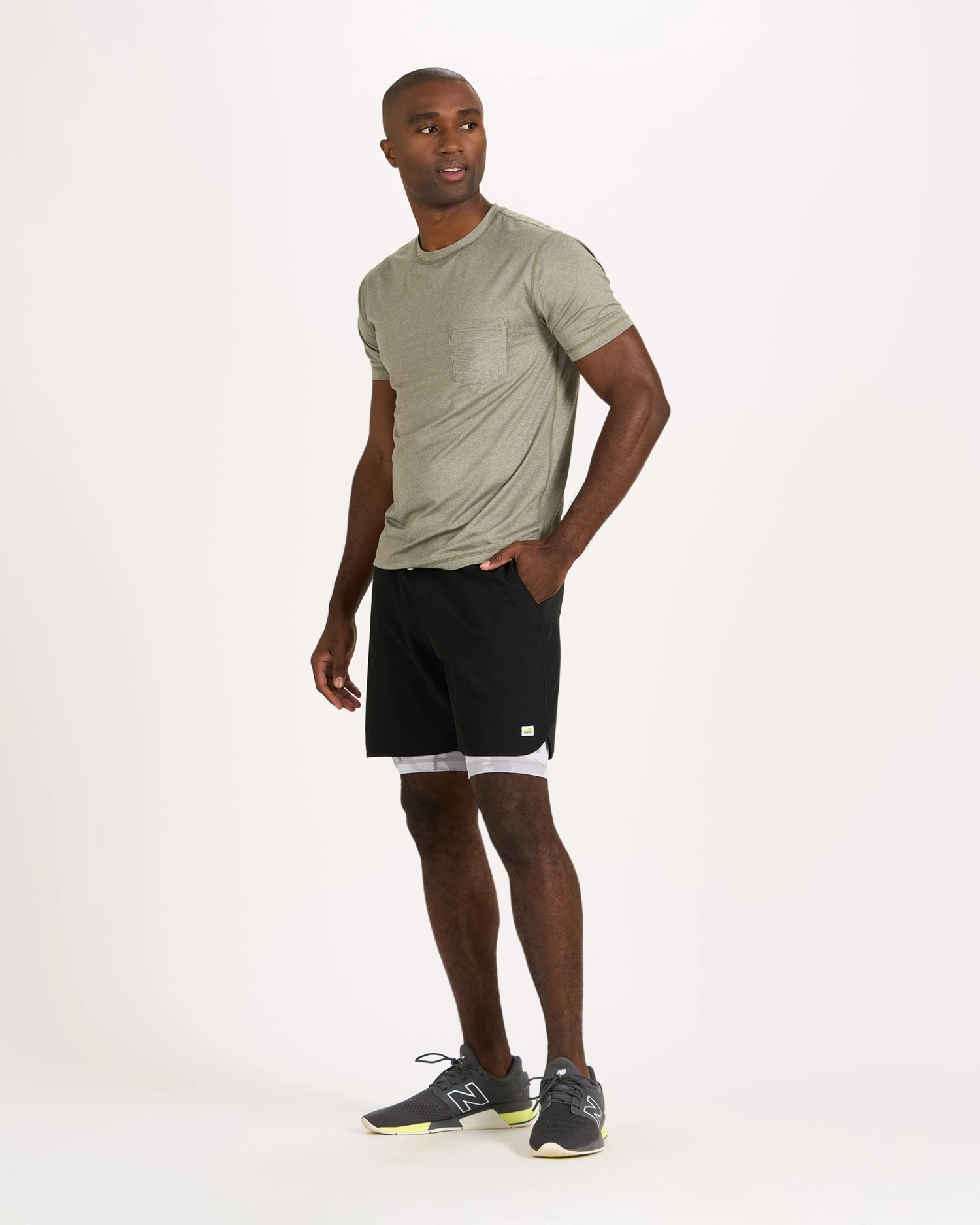 Tradewind Performance Tee | Army Heather 7 Tradewind Performance Tee | Army Heather - Image 5