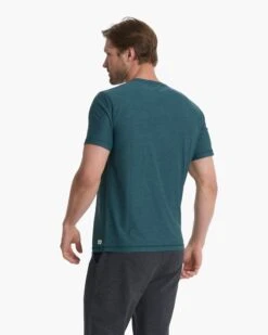 Strato Tech Tee | Beryl Heather -TrendSphere V126HBE 04078