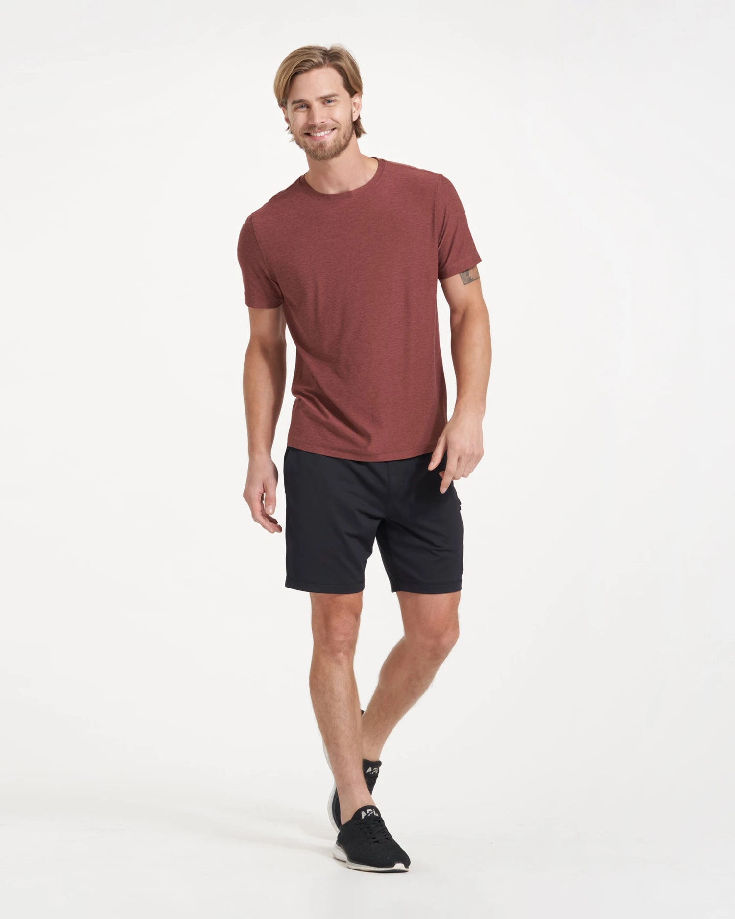 Strato Tech Tee | Cedar Heather 6 Strato Tech Tee | Cedar Heather - Image 4