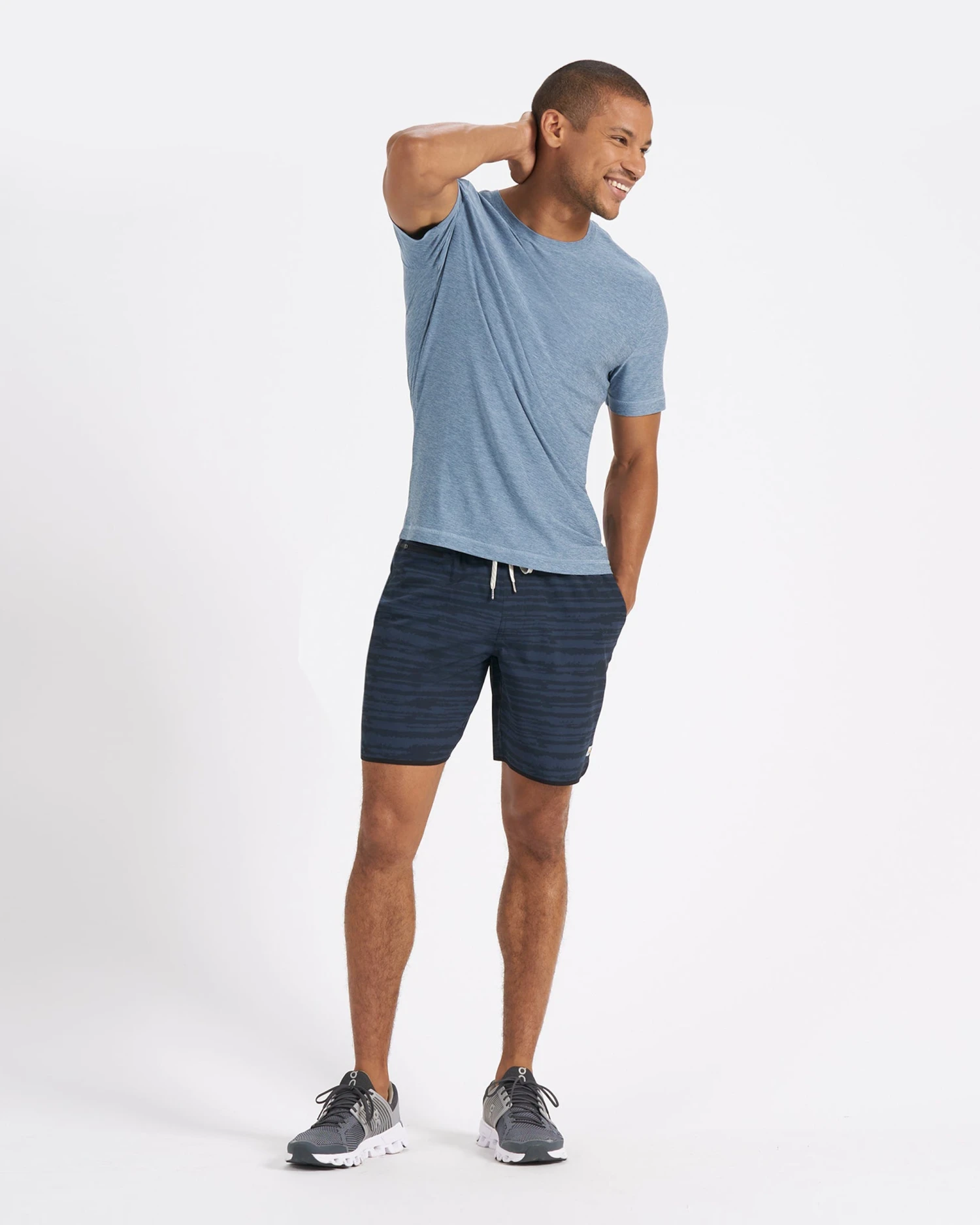 Strato Tech Tee | Cloud Heather 7 Strato Tech Tee | Cloud Heather - Image 5