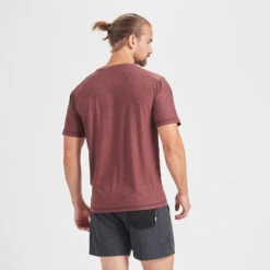 Strato Tech Tee | Fig Heather -TrendSphere V126HFI 3 update