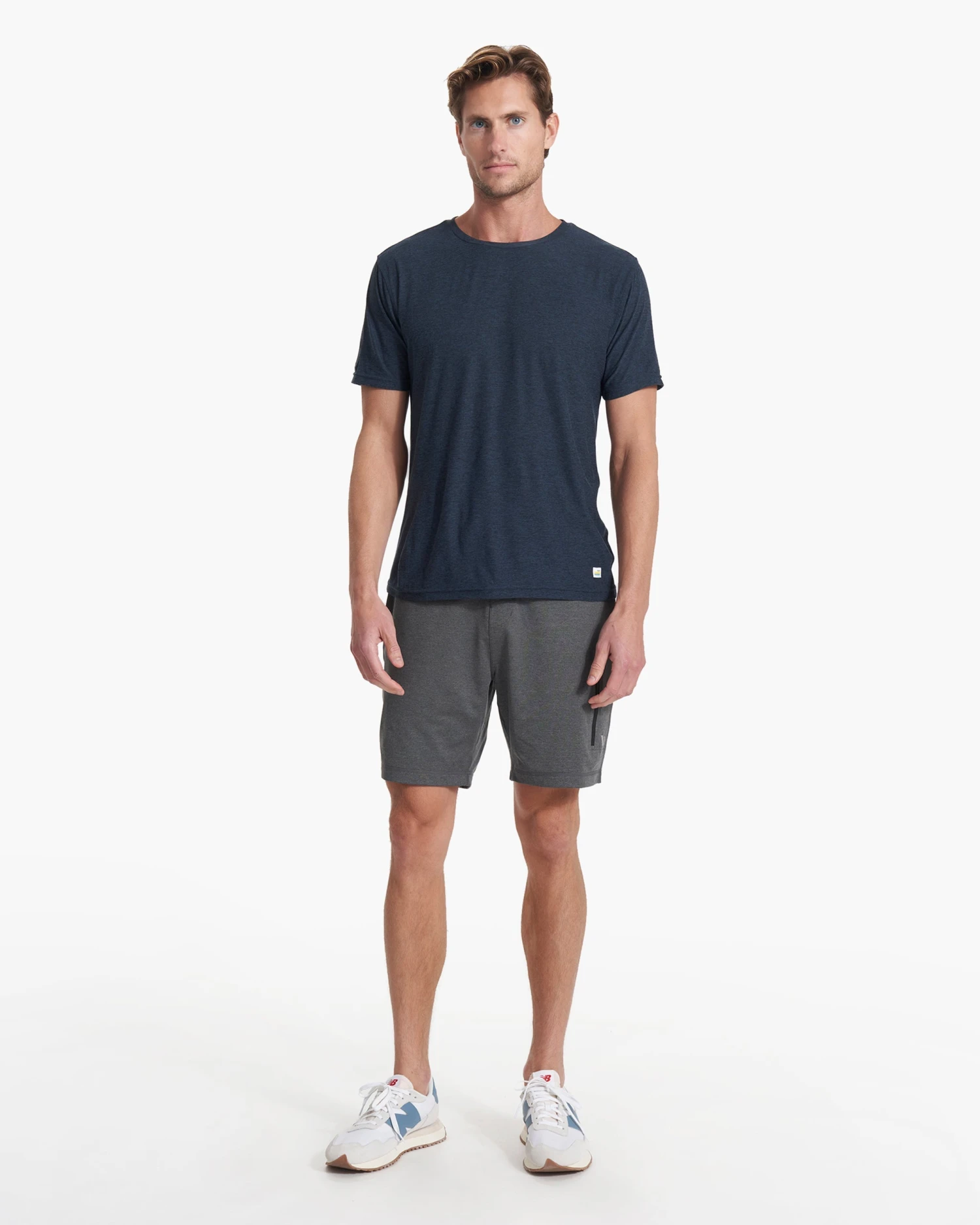Strato Tech Tee | Navy Heather 7 Strato Tech Tee | Navy Heather - Image 5