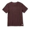 Strato Tech Tee | Oxblood Heather -TrendSphere V126HOX 0