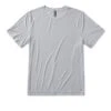 Strato Tech Tee | Platinum Heather -TrendSphere V126HPT