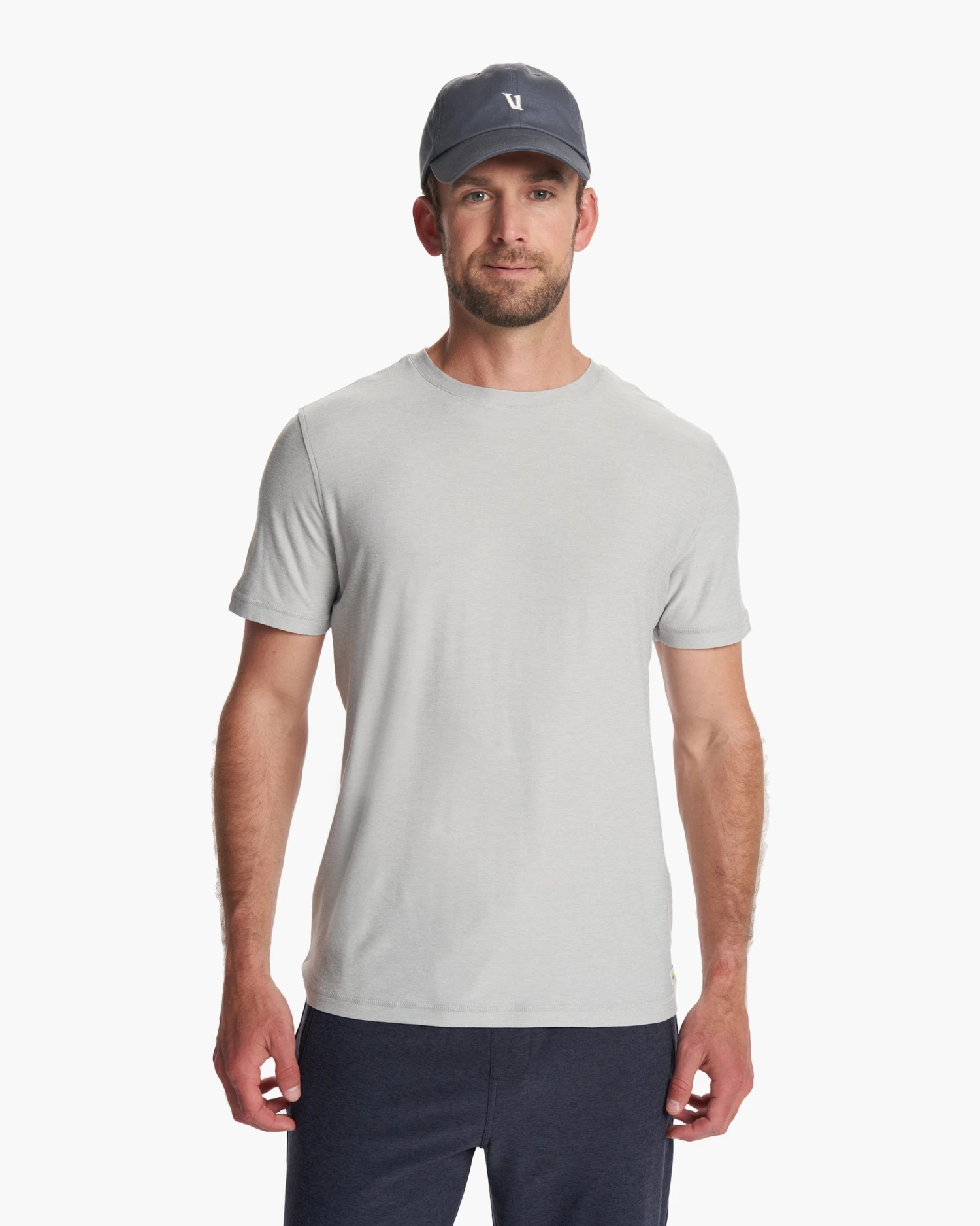 Strato Tech Tee | Platinum Heather 4 Strato Tech Tee | Platinum Heather - Image 2