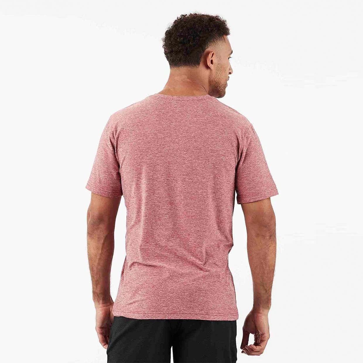 Strato Tech Tee | Saltwater Red Heather 5 Strato Tech Tee | Saltwater Red Heather - Image 3