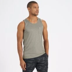Tradewind Performance Tank | Army Heather -TrendSphere V142HTA 1 36a3e5a1 dc45 447f bd74 4f56c0e539de 1