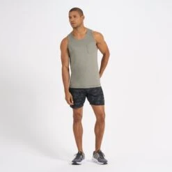 Tradewind Performance Tank | Army Heather -TrendSphere V142HTA 4