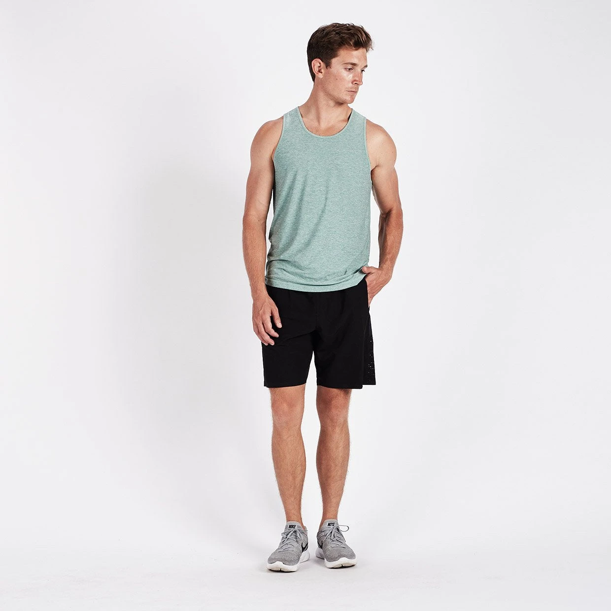 Strato Tech Tank | Aloe Heather 6 Strato Tech Tank | Aloe Heather - Image 4