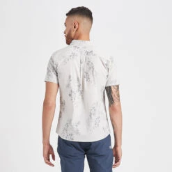 Crest Short Sleeve Button-Down | Salt Vintage Floral -TrendSphere V150SVF 3