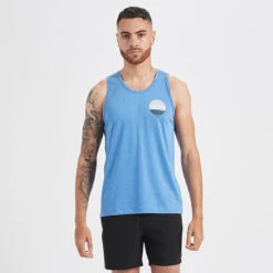 Watermans Sun Stripe Tank | Ocean Heather 9 Watermans Sun Stripe Tank | Ocean Heather -TrendSphere V159HOC 3