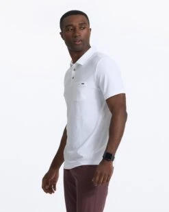 Ace Polo | White -TrendSphere V164WHT 00398