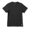 Short-Sleeve Ever Henley | Black -TrendSphere V165BLK 0
