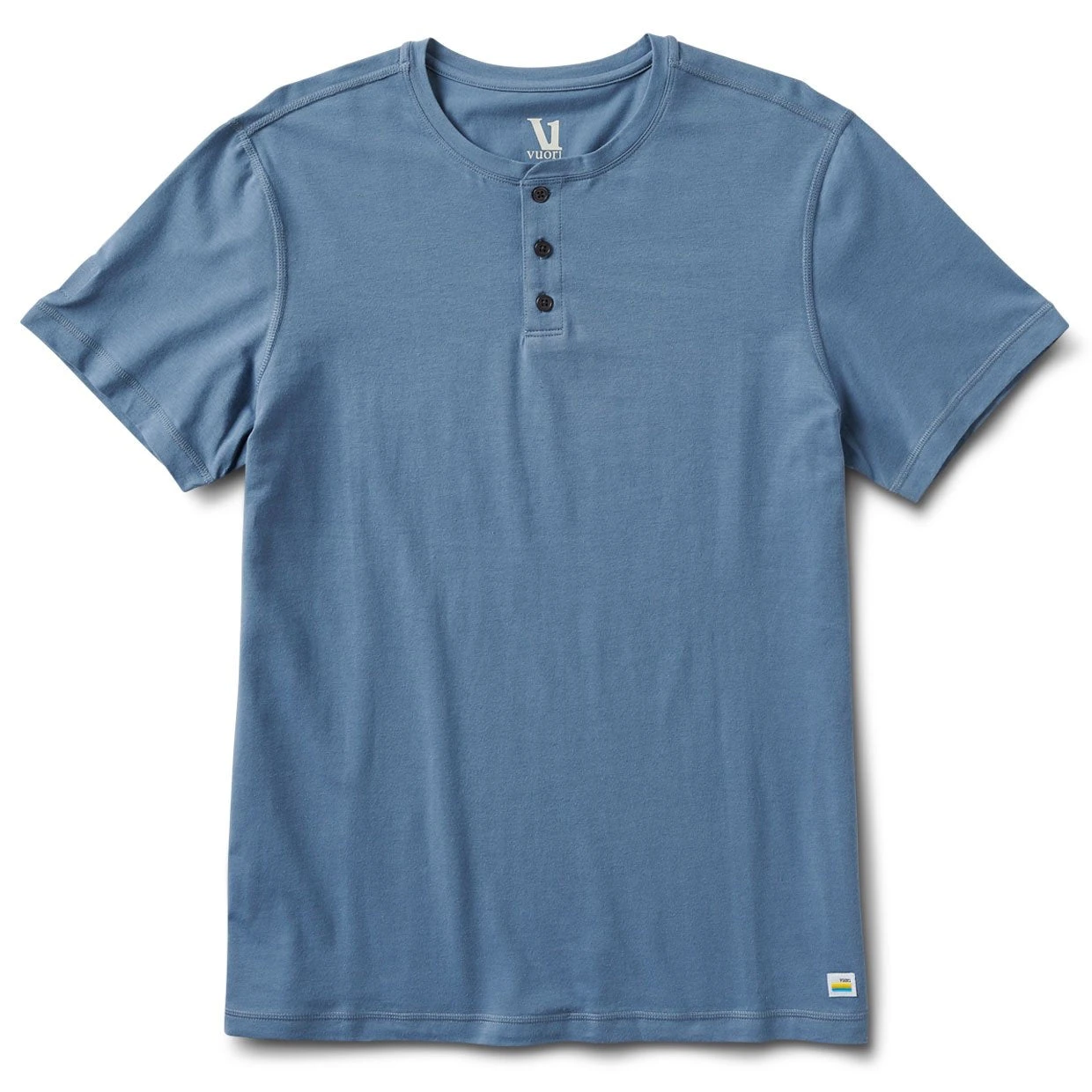 Short-Sleeve Ever Henley | Cloud 3 Short-Sleeve Ever Henley | Cloud