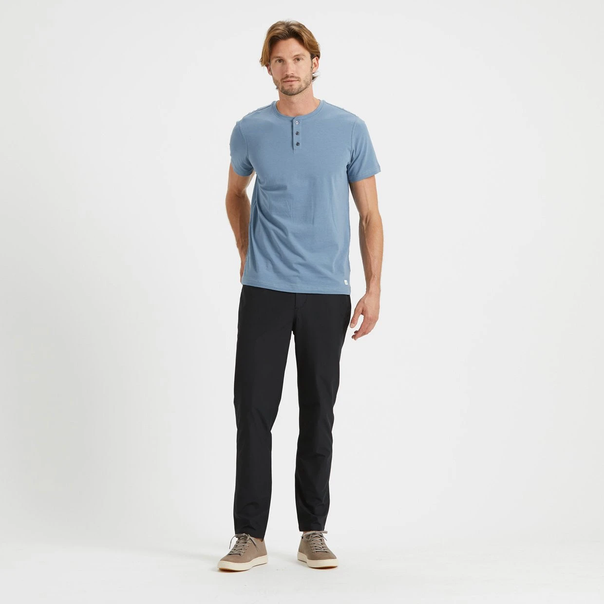 Short-Sleeve Ever Henley | Cloud 7 Short-Sleeve Ever Henley | Cloud - Image 5