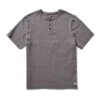 Short-Sleeve Ever Henley | Smoke -TrendSphere V165SMK