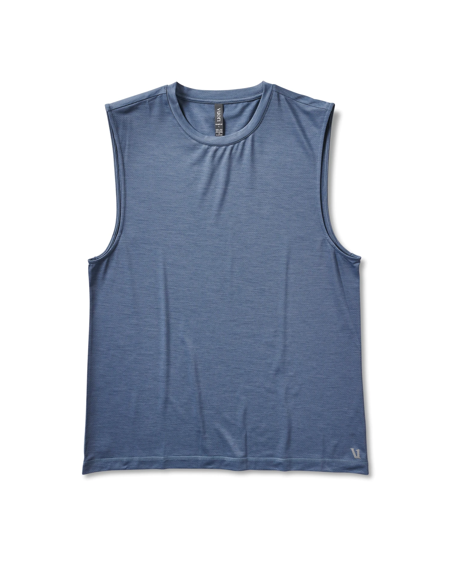 Zephyr Muscle Tee | Light Azure Heather 3 Zephyr Muscle Tee | Light Azure Heather