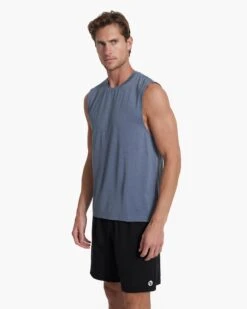 Zephyr Muscle Tee | Light Azure Heather 10 Zephyr Muscle Tee | Light Azure Heather -TrendSphere V167HLZ SP23 M ECOMM TOPS TOP 1925 1X1 27cd6ffd 2b11 40e1 99f2 9bcac3692f53