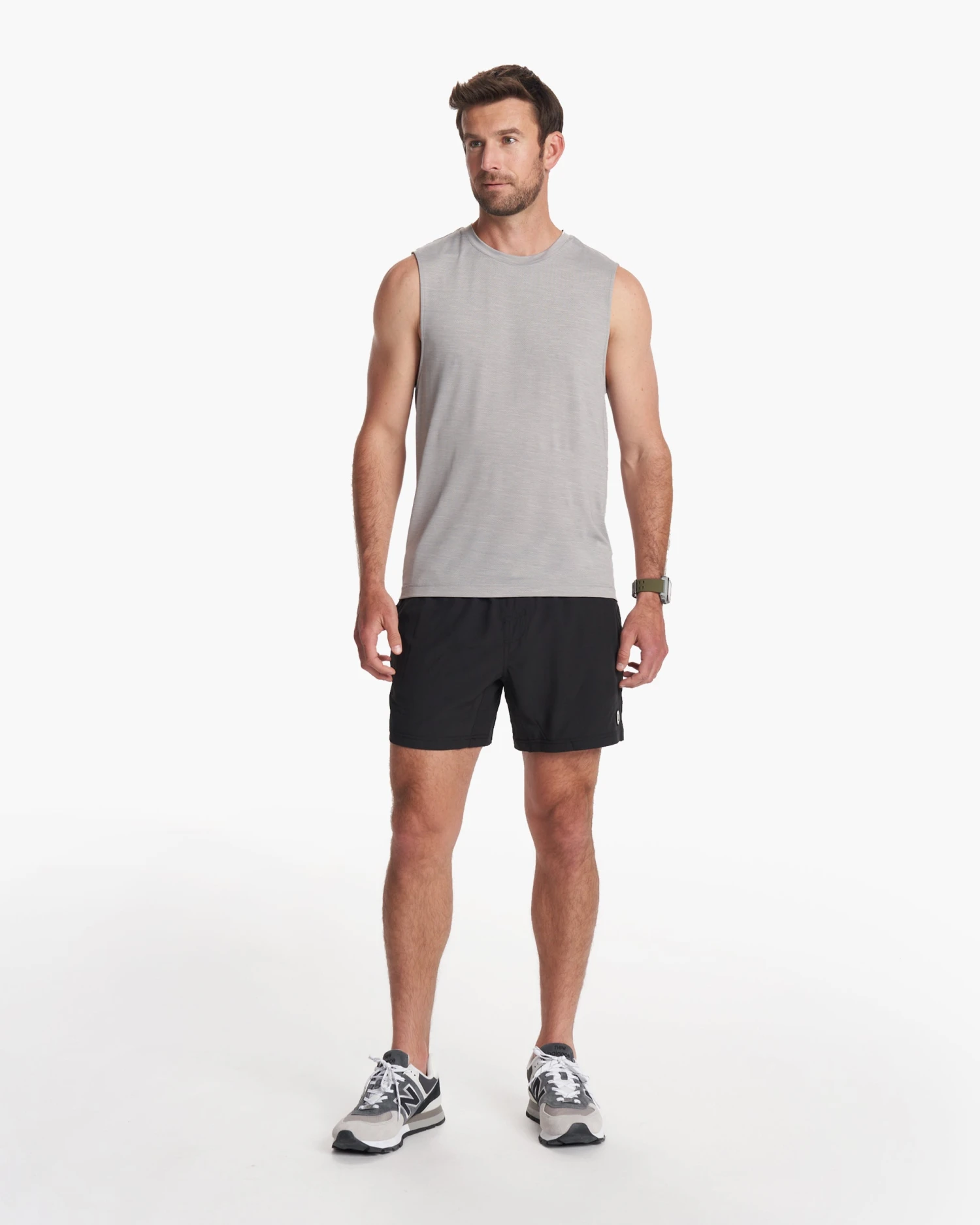 Zephyr Muscle Tee | Heather Grey 8 Zephyr Muscle Tee | Heather Grey - Image 6
